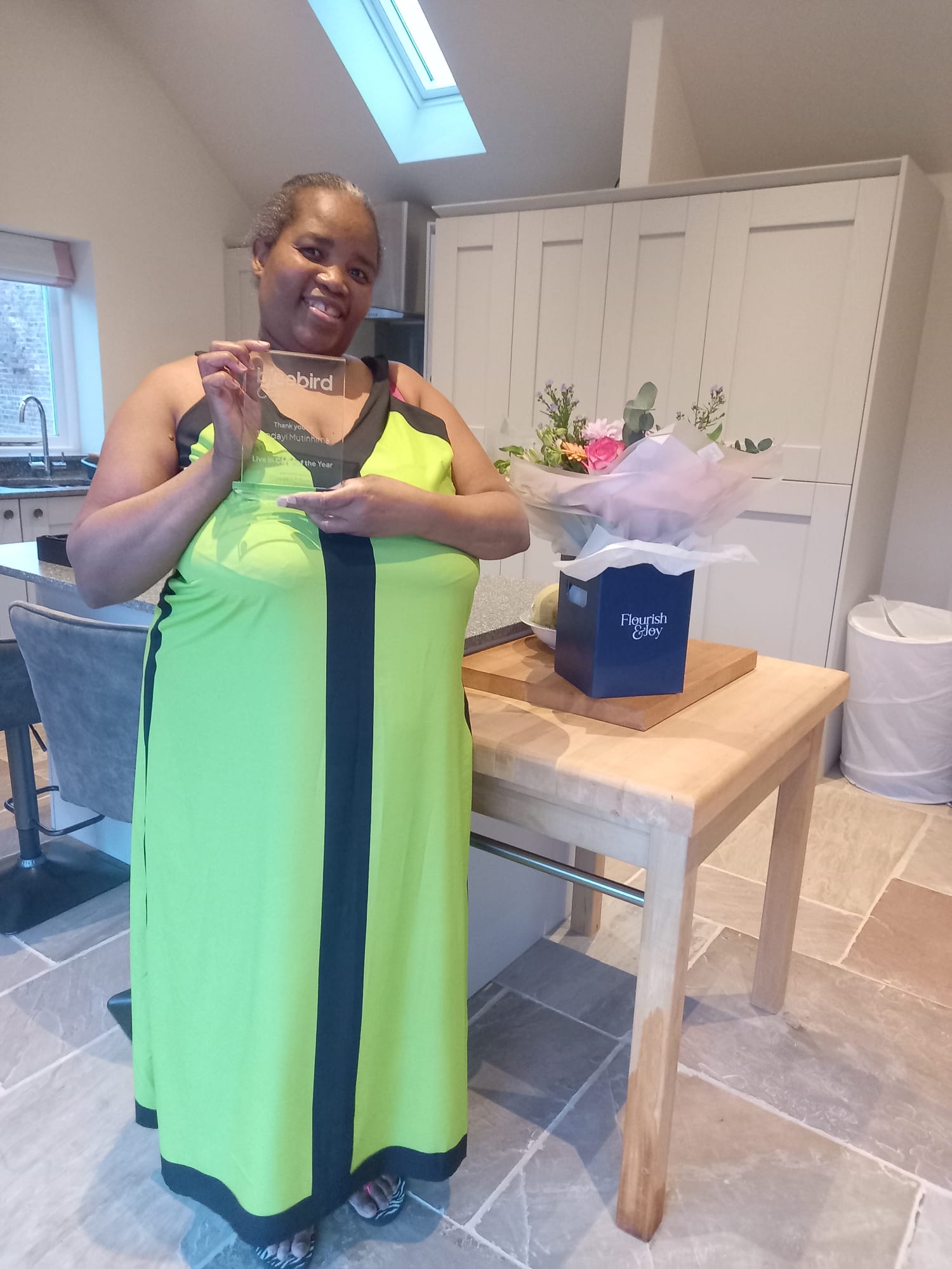 Tendayi live in carer of the year 2024