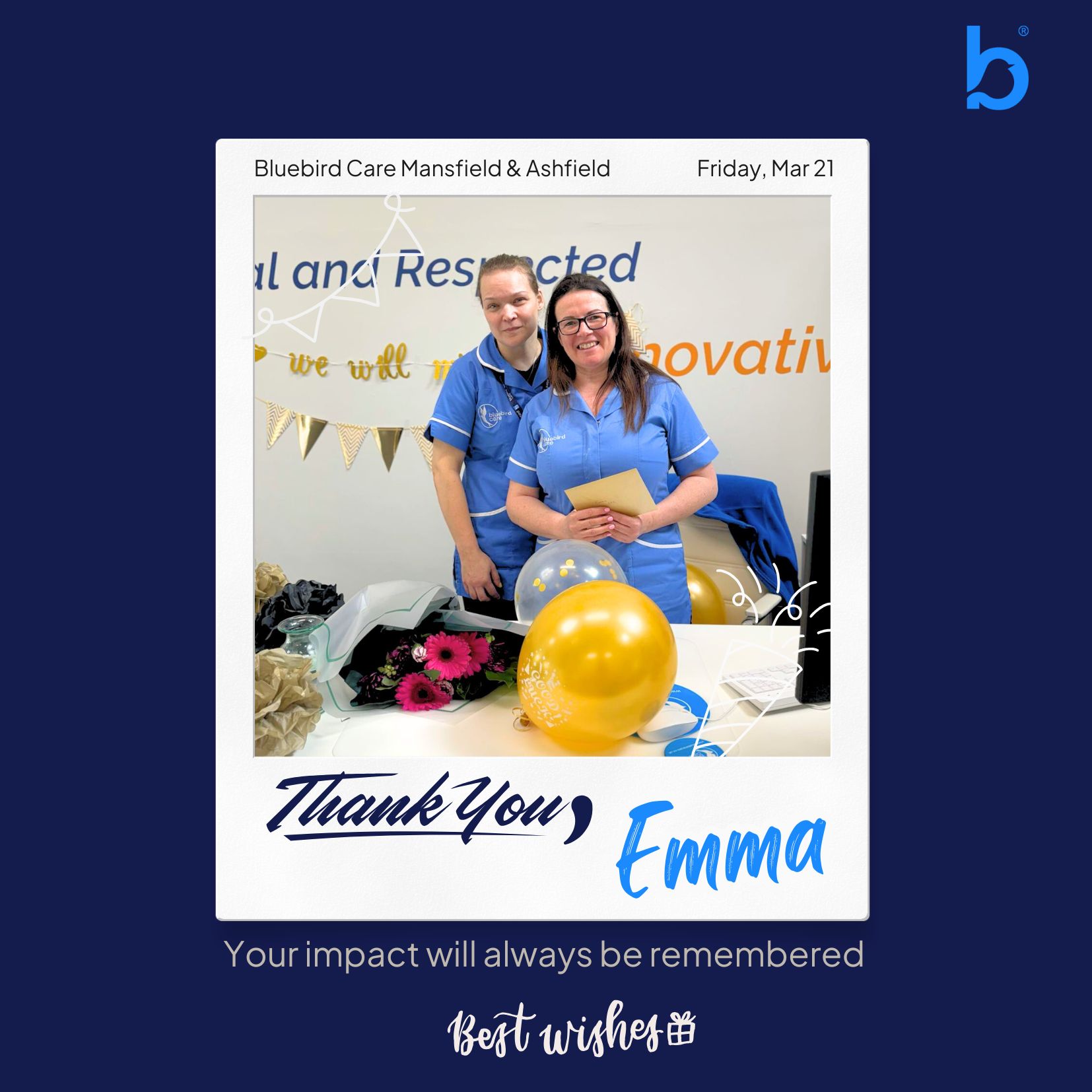 emma farewell