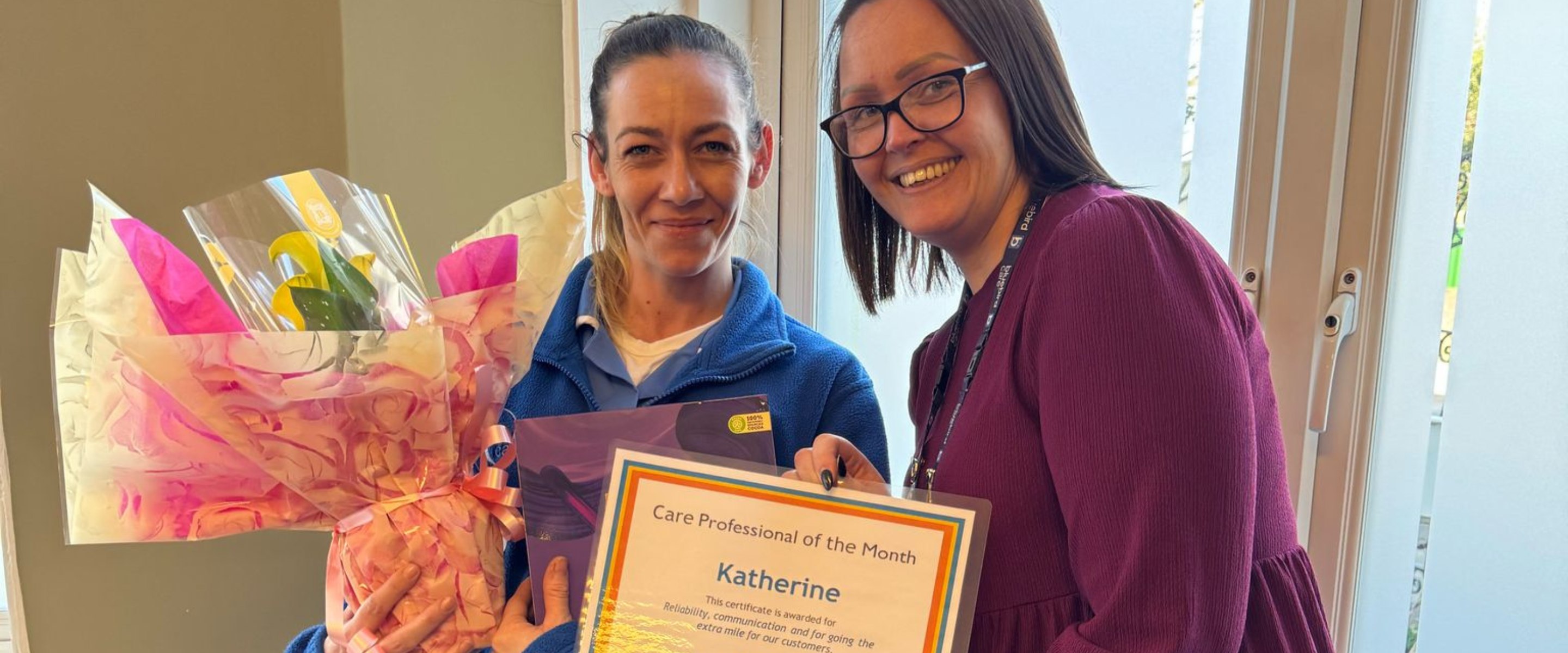 Katherine Ferguson Carer of the Month