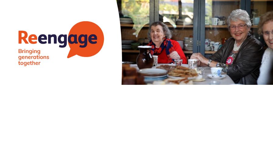 Re-engage Partnership Charity Homecare Eldery Support 