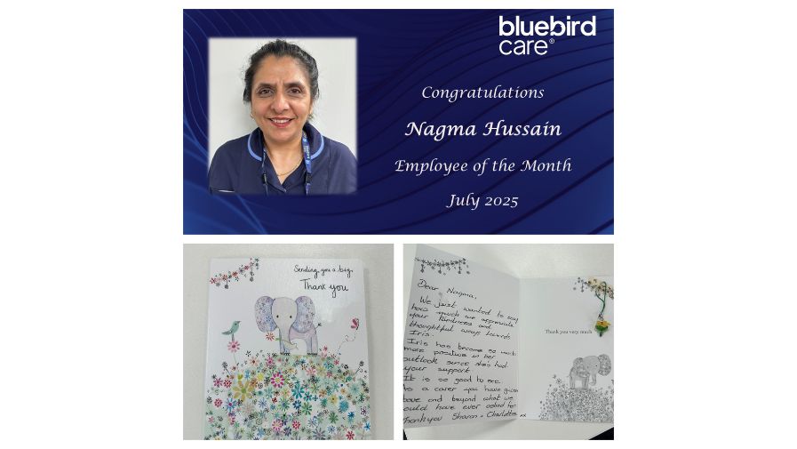 Employee of the Month - Nagma Hussain 07/2025