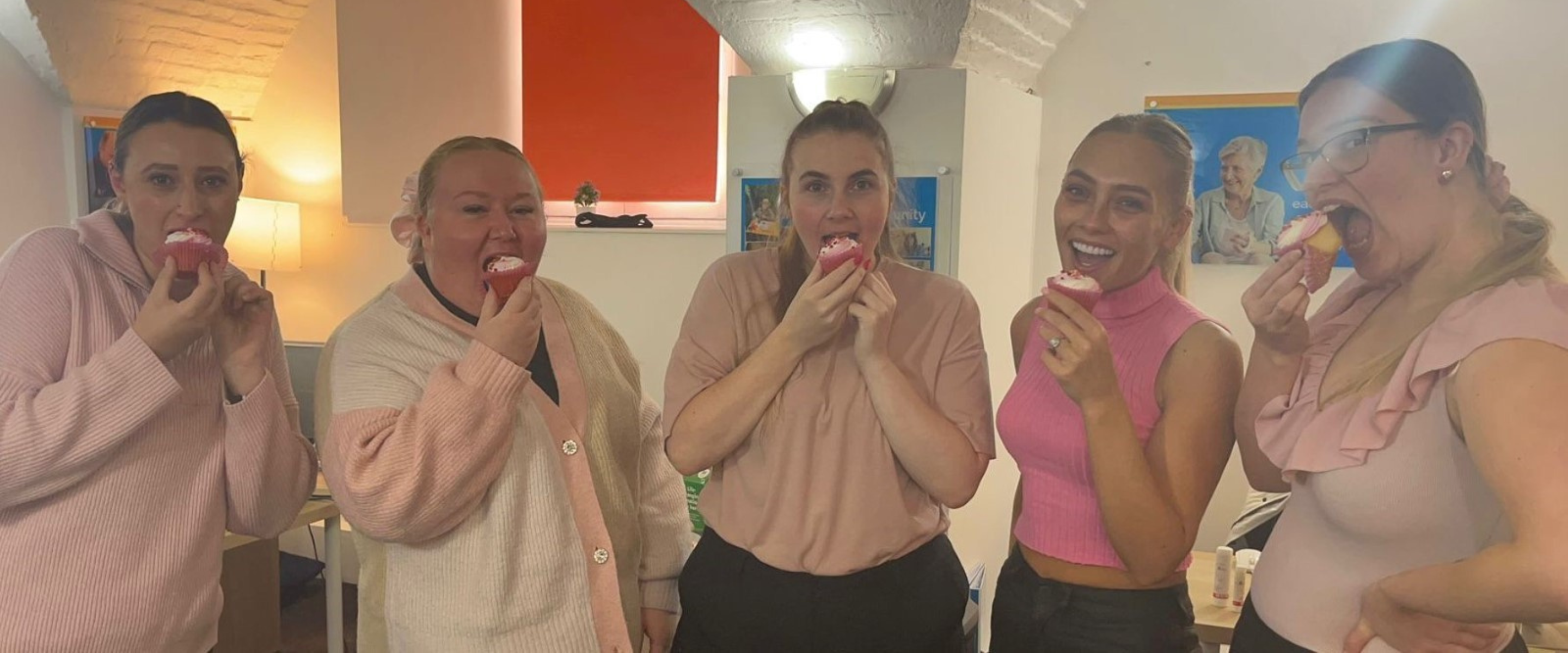 Maidstone Office Staff Show Support for Breast Cancer Awareness