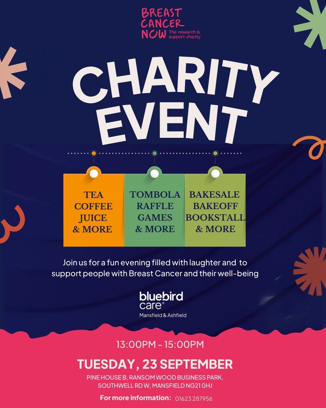 Charity Event in Support of Breast Cancer Now
