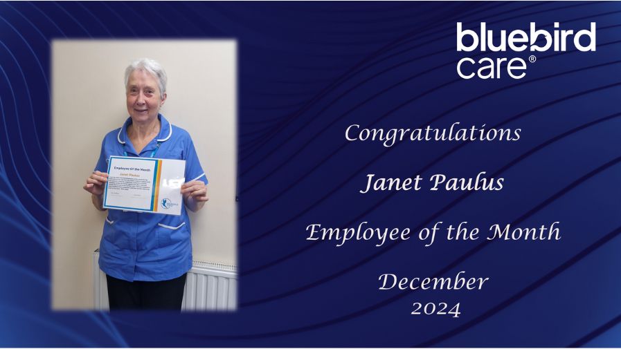 Employee of the Month - Janet Paulus 12/2024 Employee of the Month - Janet Paulus 12/2024