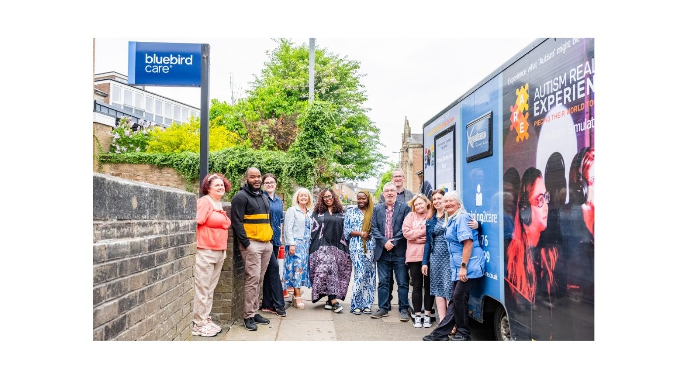 Bluebird Care Lanarkshire Brings Dementia Bus Experience 