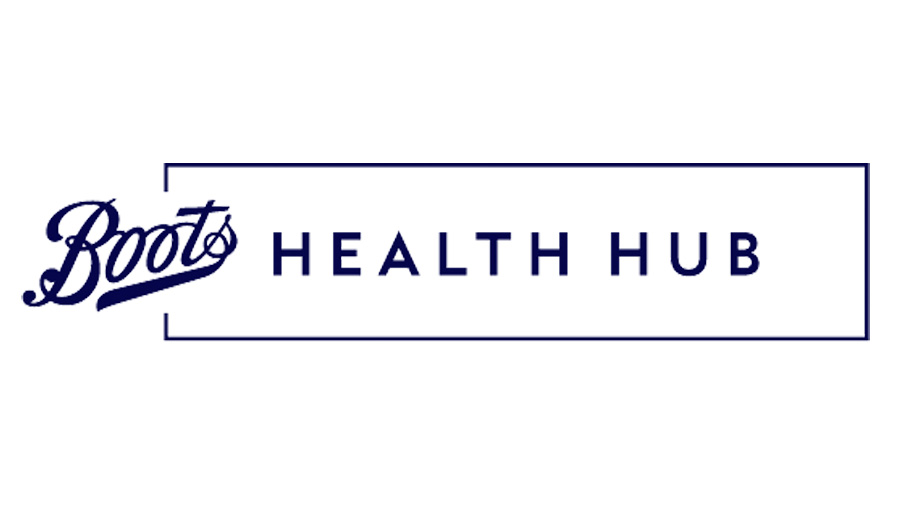 Boots Health Hub logo banner