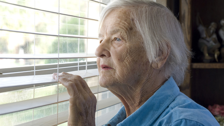 Lonely elderly person 2