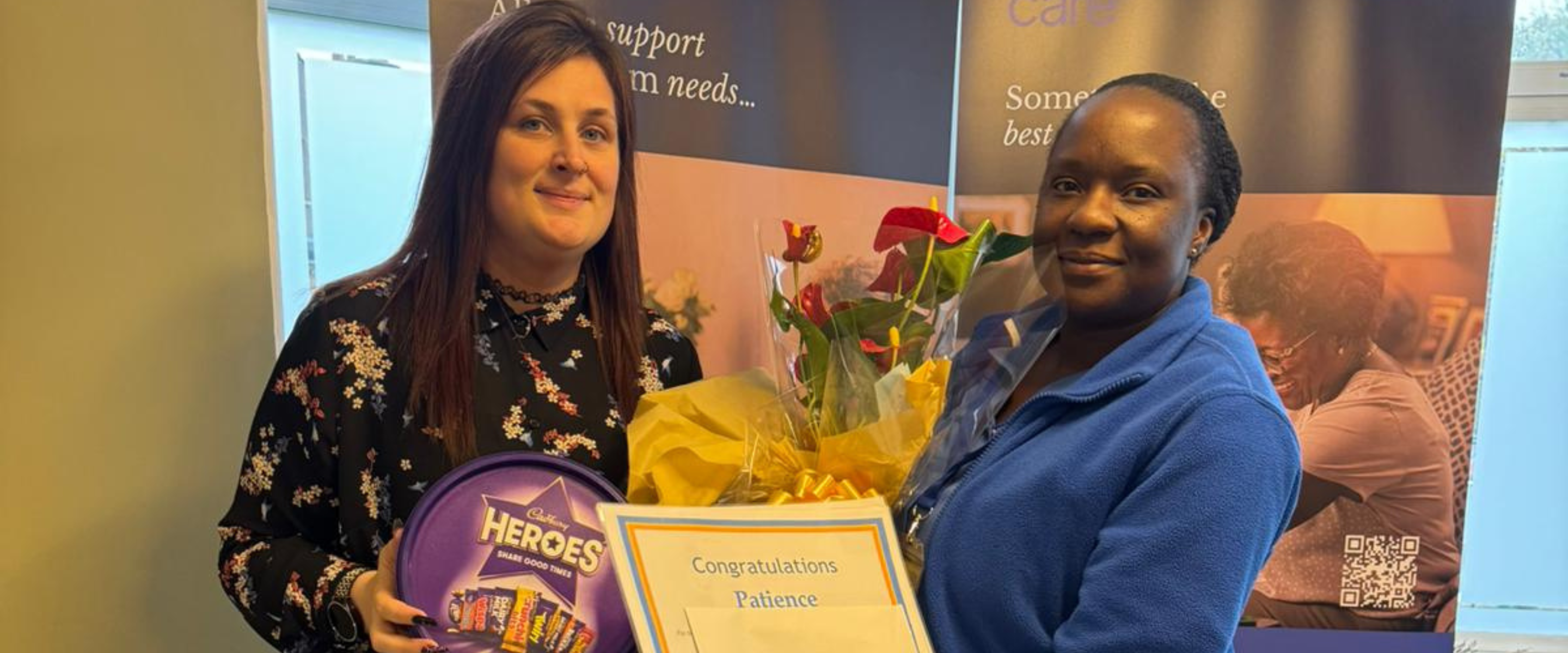 Patience Passes Probation at Bluebird Care Maidstone