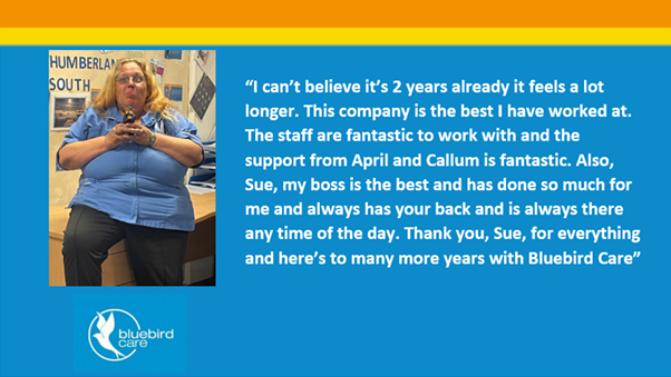 Tracy 2 Years in Service 
