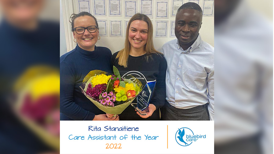 Rita Stanaitiene Care Assistant of the Year 2022