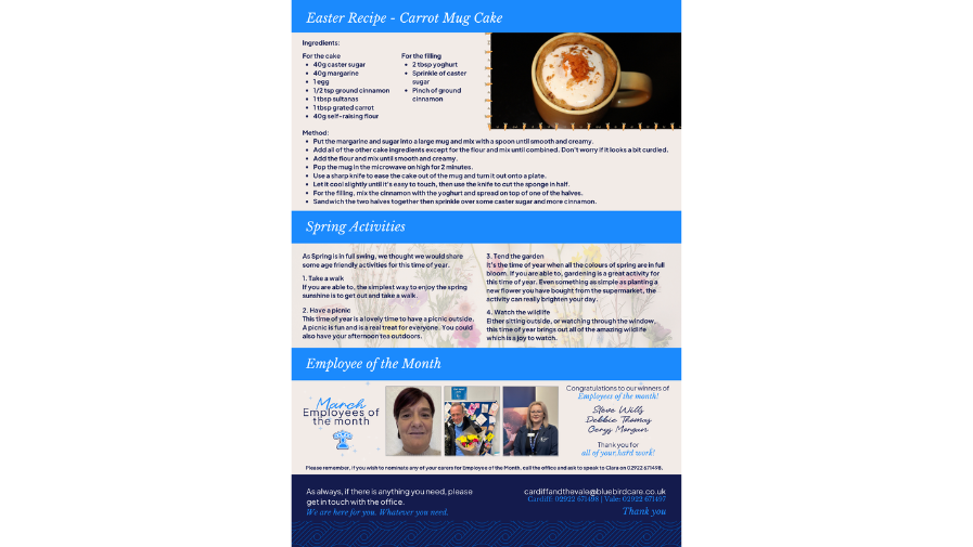 April Newsletter 2