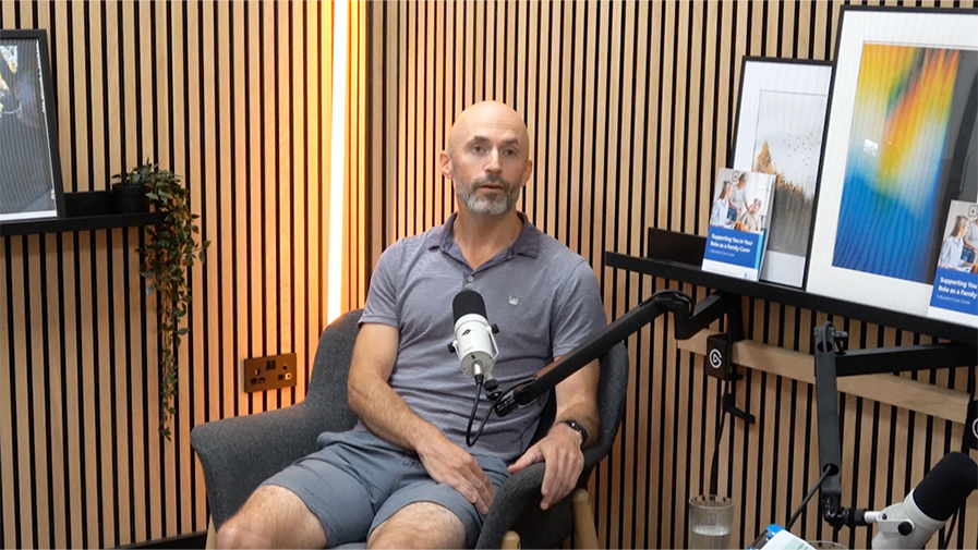 Olly Leicester on the Bluebird Family Carer Podcast On page 4