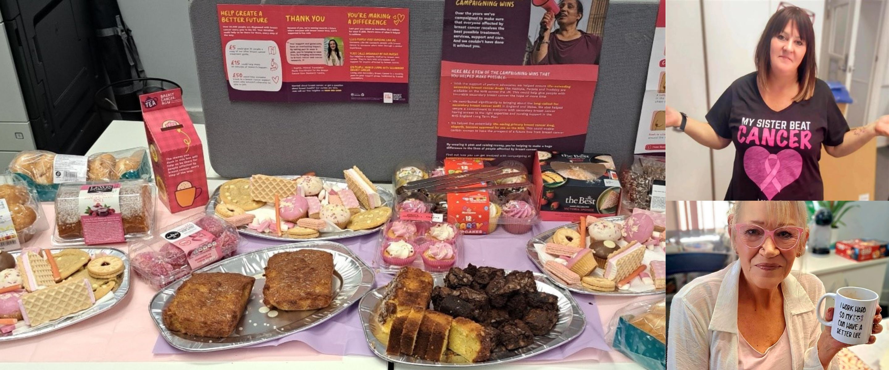 Bluebird Care Gravesham and Dartford's Cake Sale: A Sweet Success for Breast Cancer Awareness