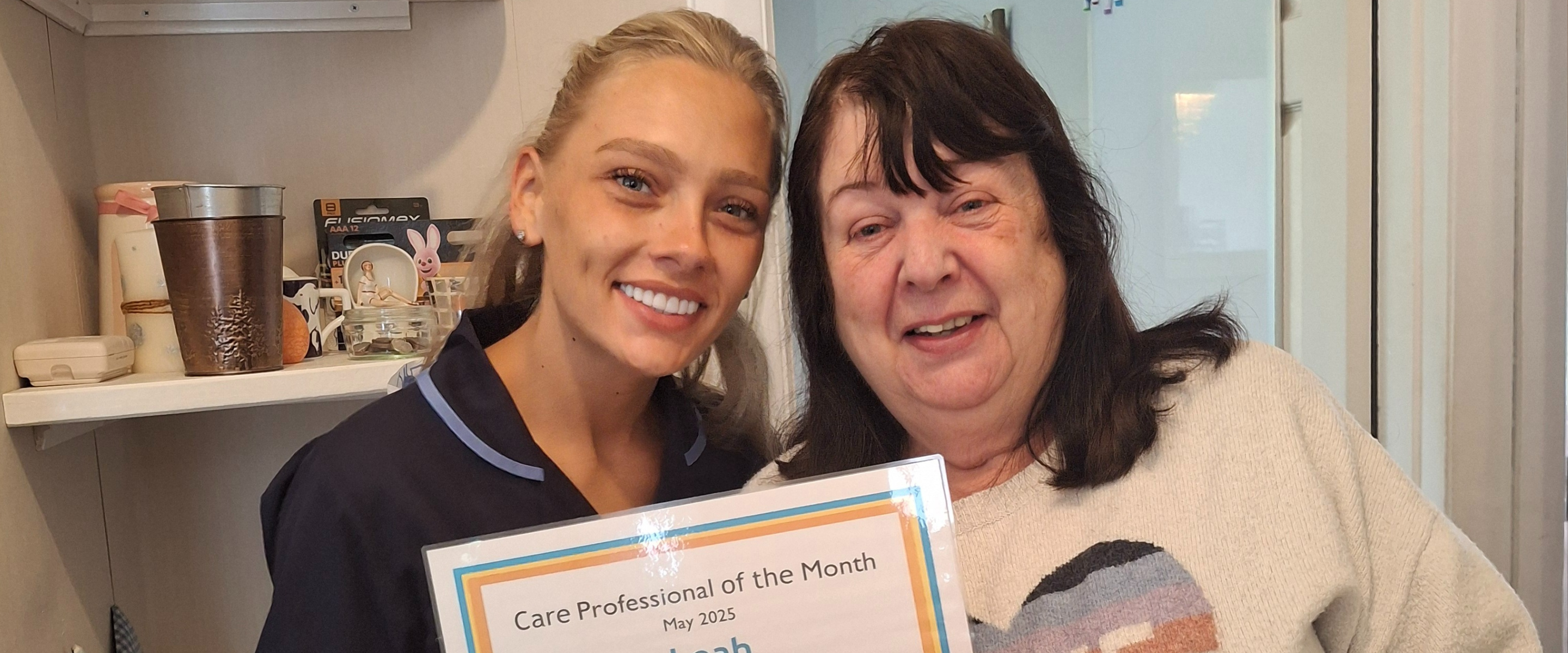 Celebrating Leah Mitchell, Our Carer of the Month in Maidstone
