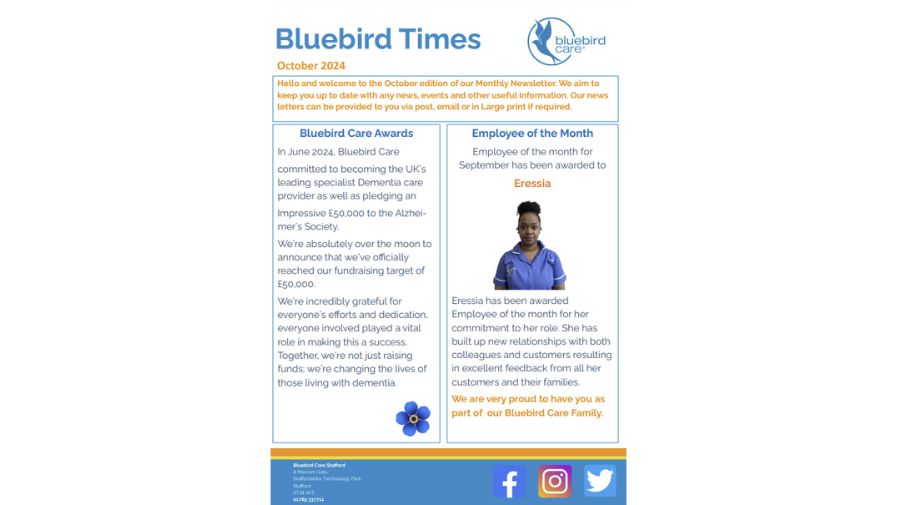 October 2024 Newsletter St October 2024 Newsletter St