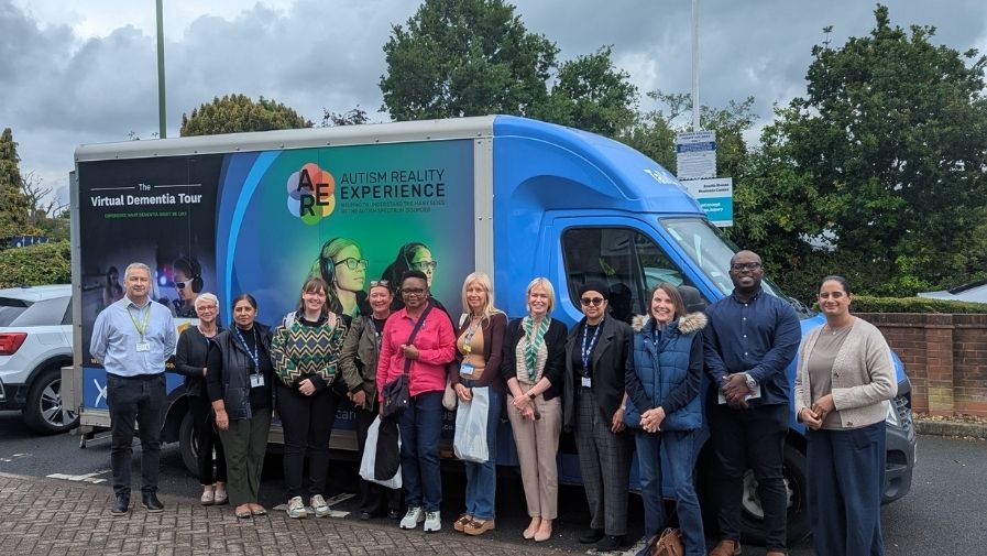 Virtual Dementia Experience in Solihull -Bus