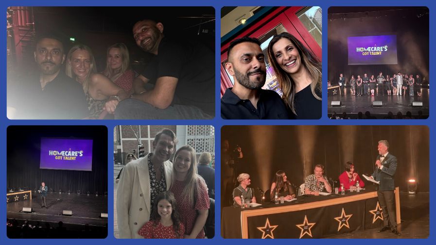 Homecare's got Talent Collage