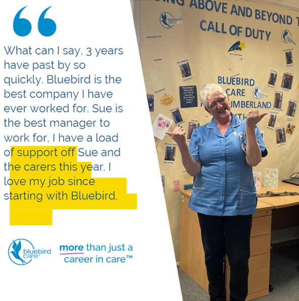 Mary Robson 3 Years in Service 